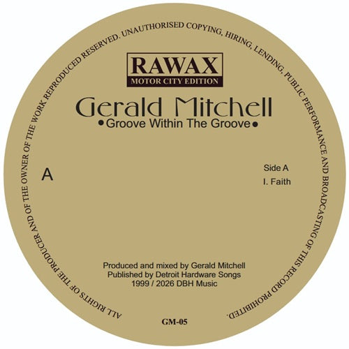 gerald mitchell-groove within the groove ep