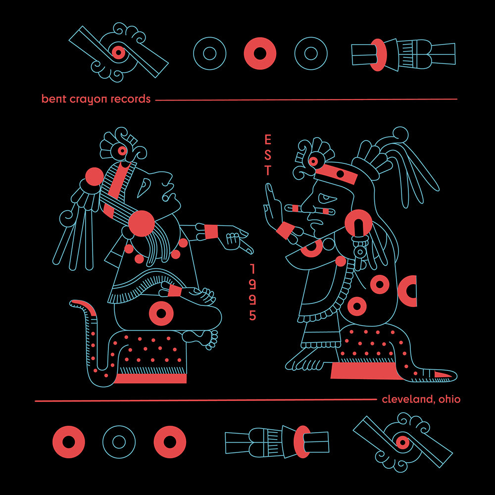 bent crayon t-shirt t shirt maya black